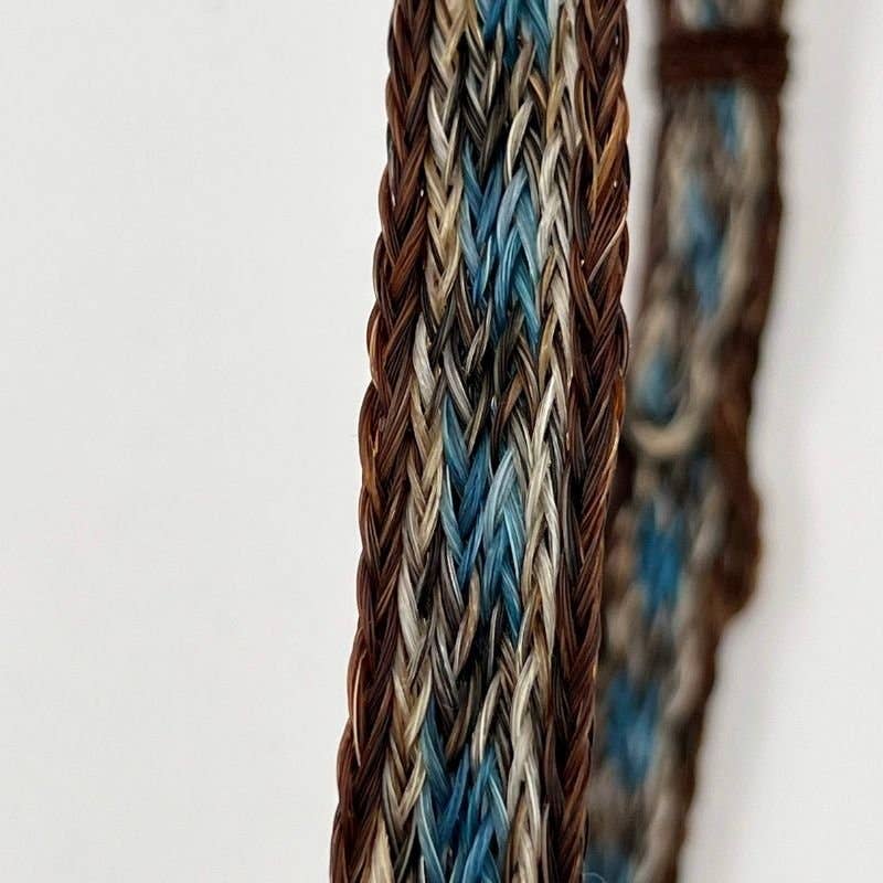 Blue Braided Hat Band - Cobalt