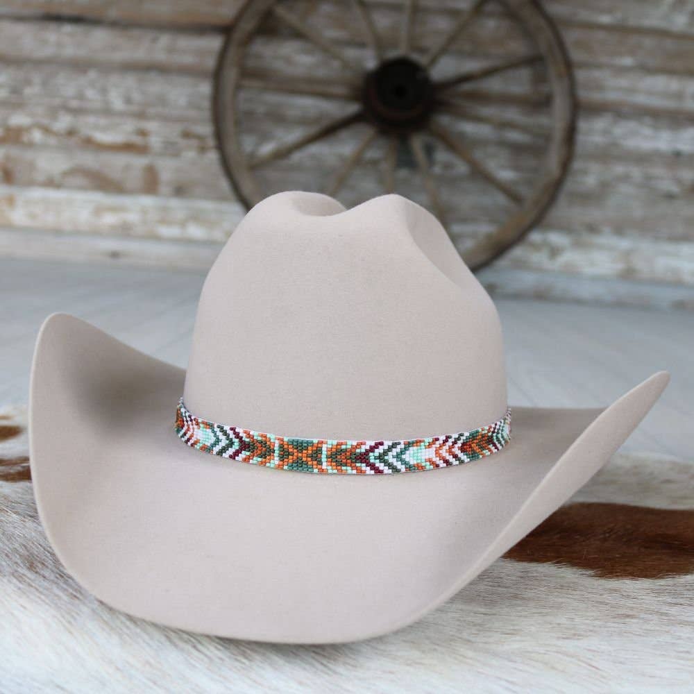 Western Beaded Hat Band - Solara