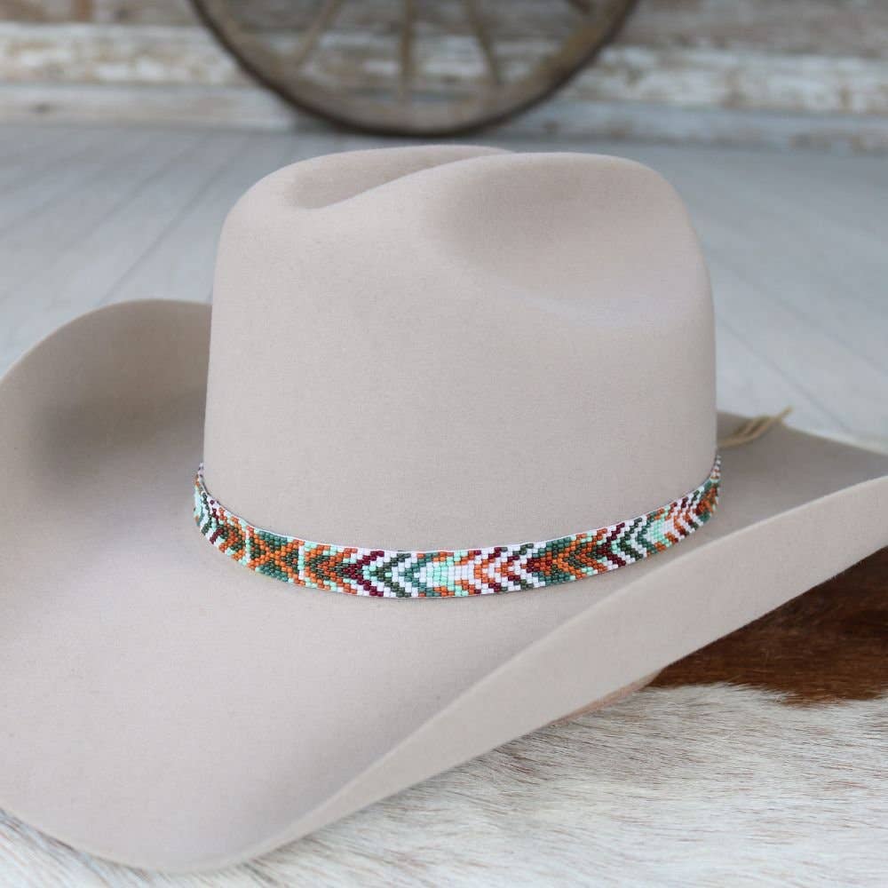 Western Beaded Hat Band - Solara