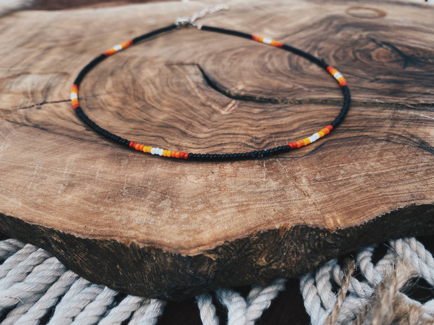 At dawn western beaded necklace