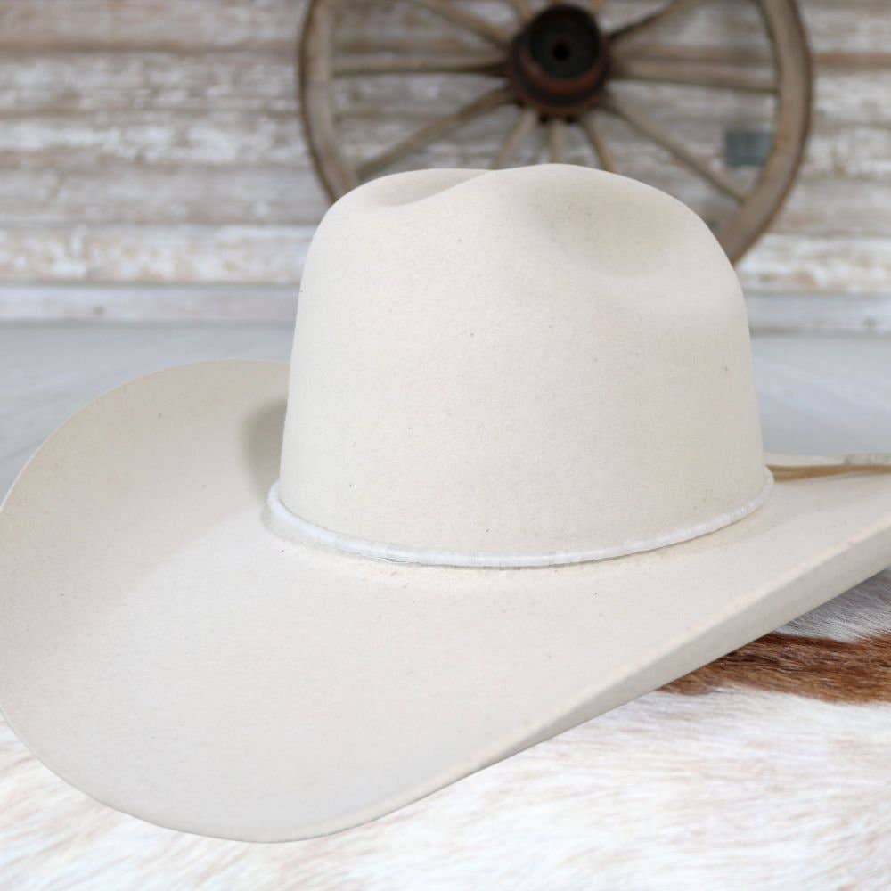 White Jade Stone Hat Band